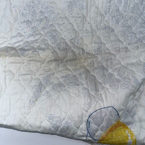 Vintage Stamped Cross Stitch Disney Paragon Dumbo Crib Quilt Kit #0951 42"x30" - Picture 6 of 10